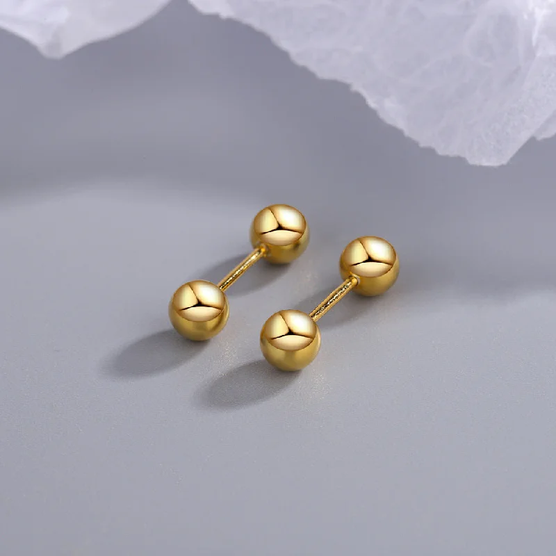 Round Beads Yellow Gold 5mm