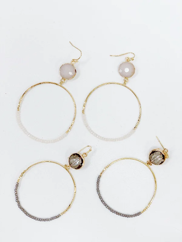 Gold and Pearl Earrings-GIRL WITH EVERYTHING EARRING