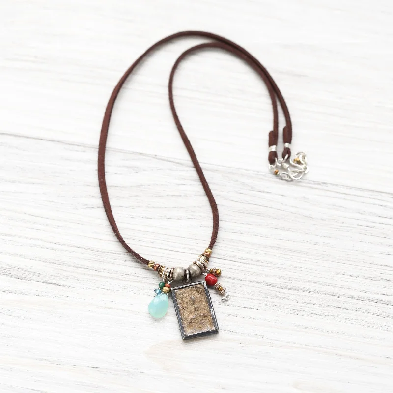 Custom Charm Pendant Necklace-Thai Buddha Protection Amulet Necklace