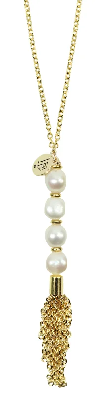 Wedding Necklace for Bridesmaids-The Pearl Mimi Necklace