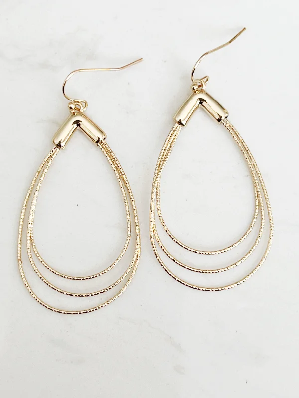 Elegant Dangle Earrings-Austin Teardrop Earring