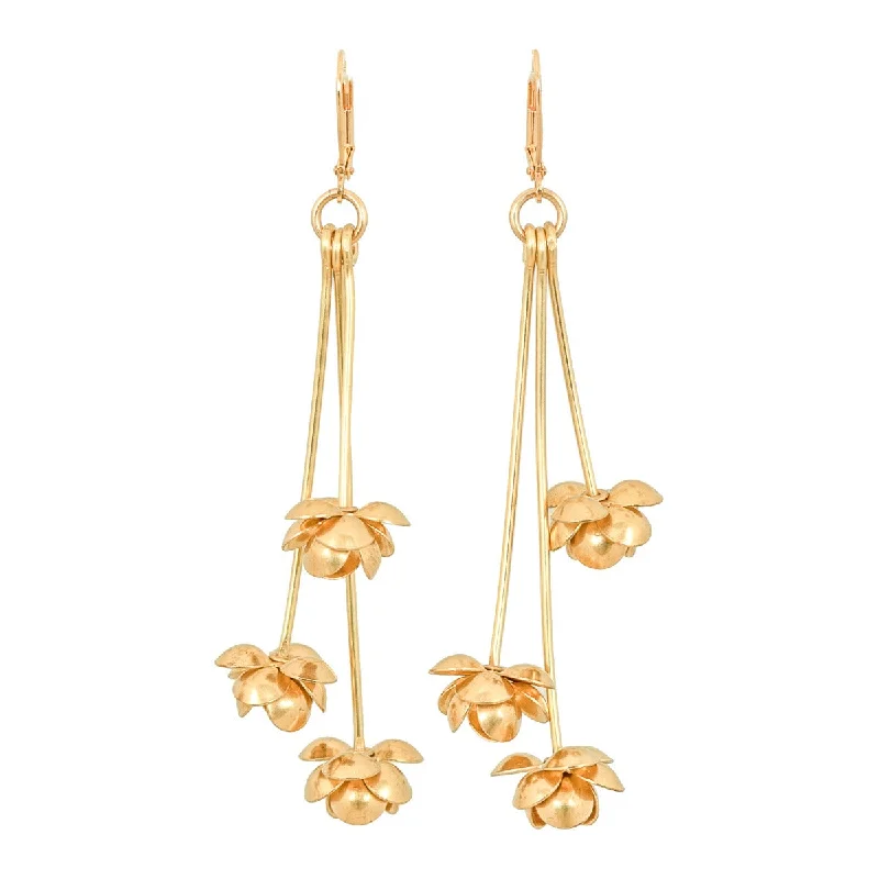 Luxury Bridal Earrings-Kamala Earrings