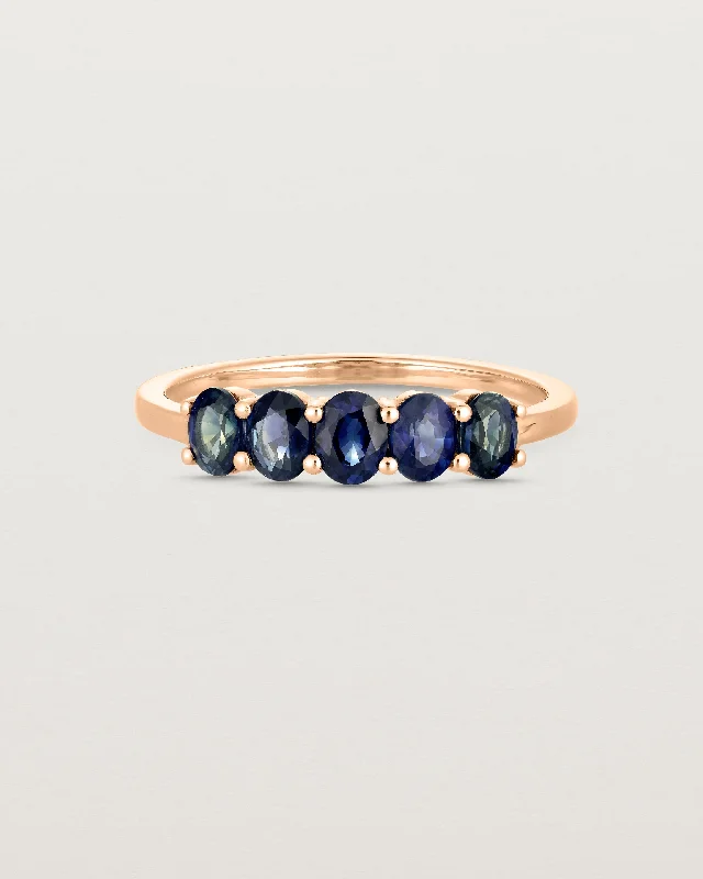 Personalized Wedding Ring-Macie Wrap Ring | Australian Sapphires