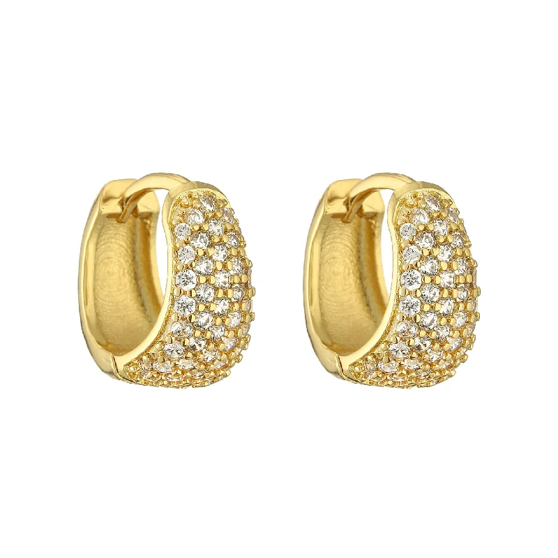 Golden Oval Narrow Style 1 Pair