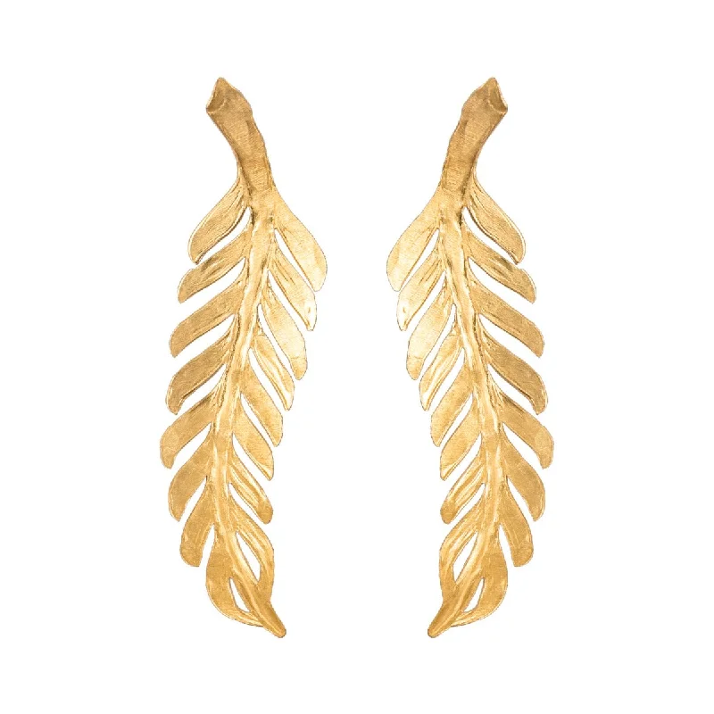 Hoop Earrings for Women-Quill Earrings