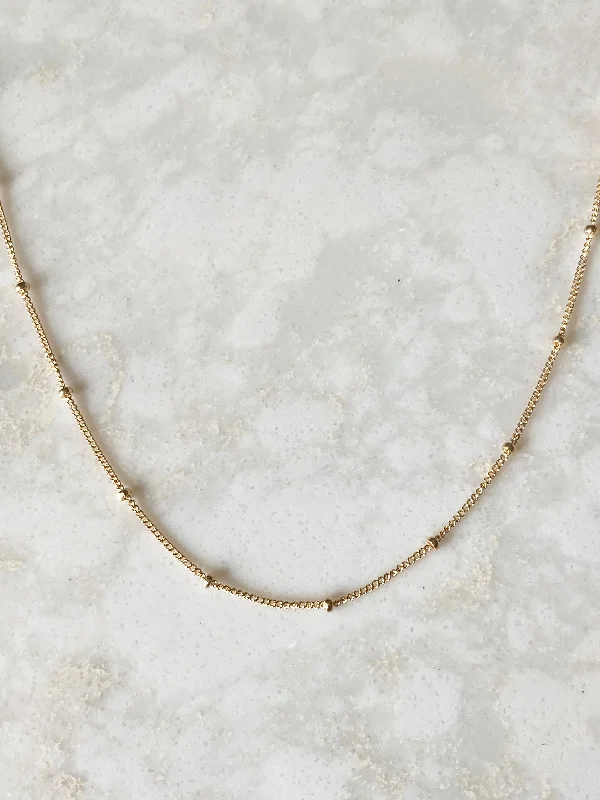 Handcrafted Gold Necklace-LONDON NECKLACE