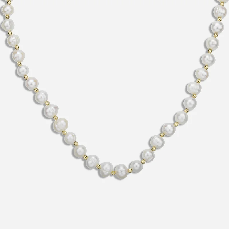 Pearl Pendant Necklace-Carol Pearl Necklace