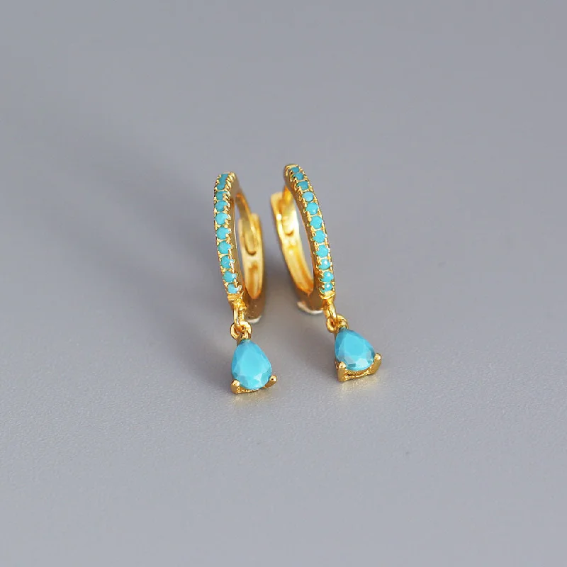 Yellow Gold (Blue Loose Diamond)