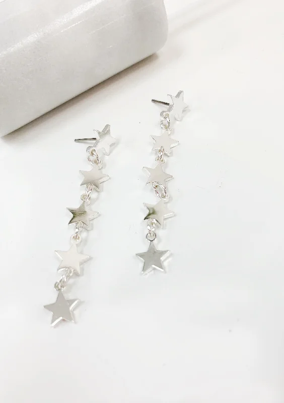 Pretty Gold Earrings-Fall In Our Stars