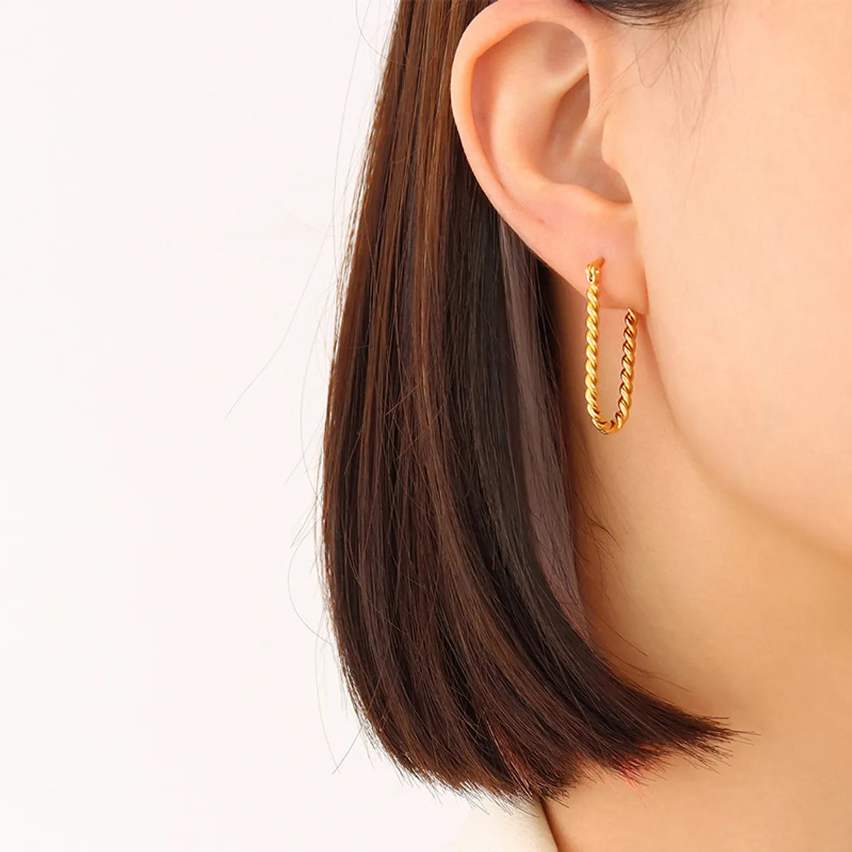 F419-Gold Earrings