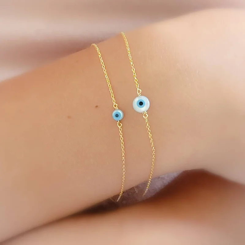 Personalized Rope Bracelet-Evil Eye Bracelet