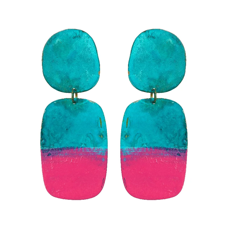 Artistic Designer Earrings-Pink Keke Earrings