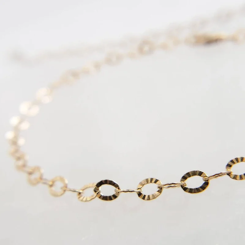 Luxury Gemstone Bracelet-Sparkle Chain Bracelet