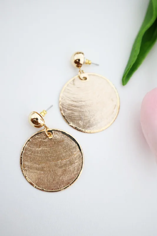 Soft Pink Earrings-Iris Earring