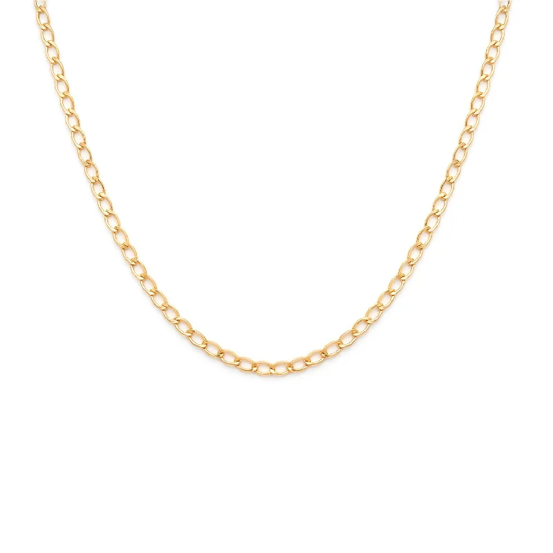 Bright Gold Pendant Necklace-Alba Necklace | Goldfill