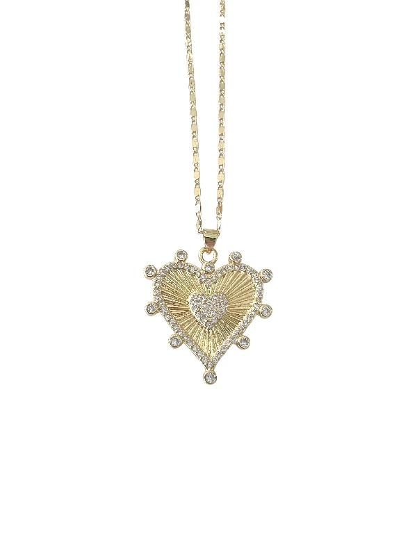 Stylish Heart Necklace-Carter Necklace