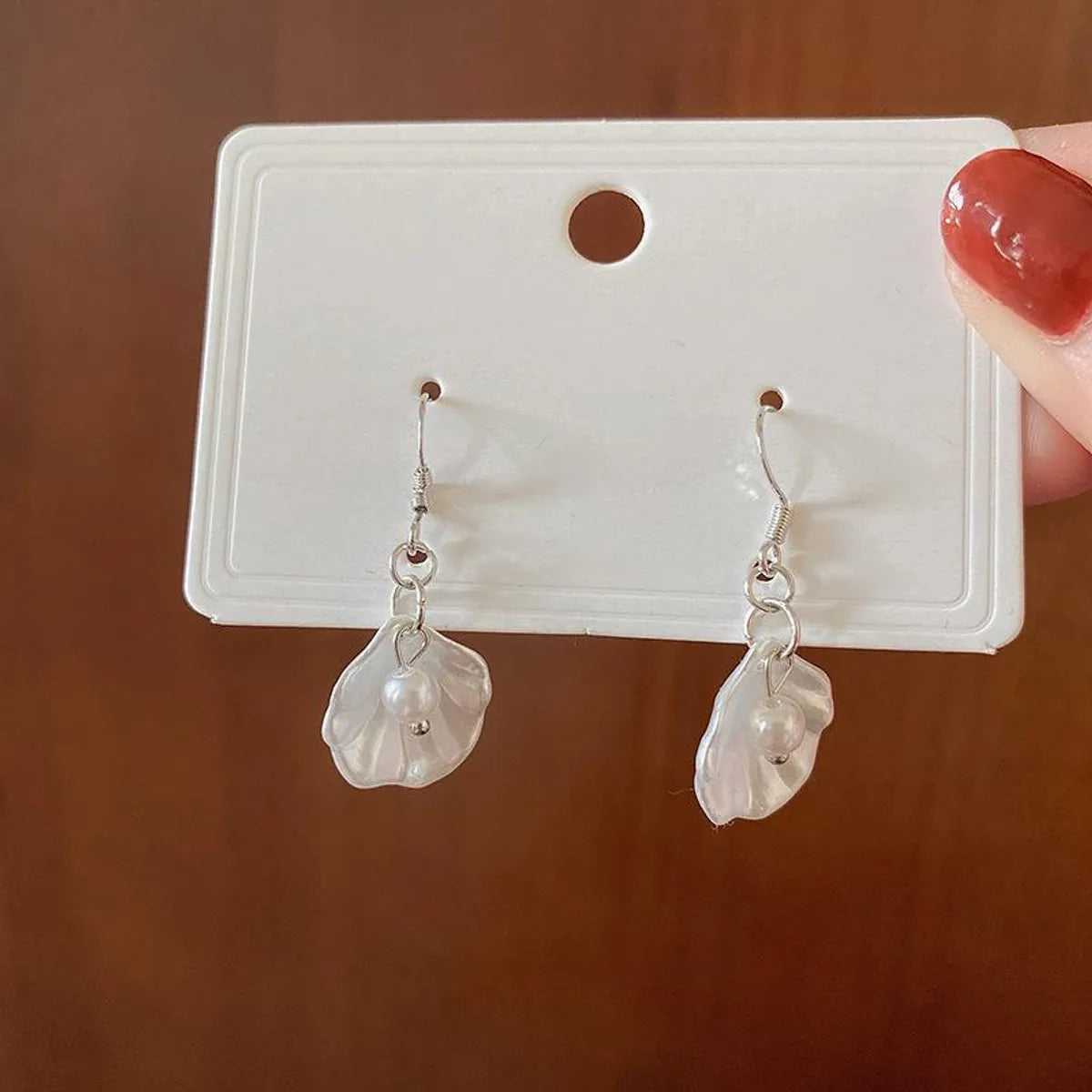 Ear Hook-Petal Eardrops