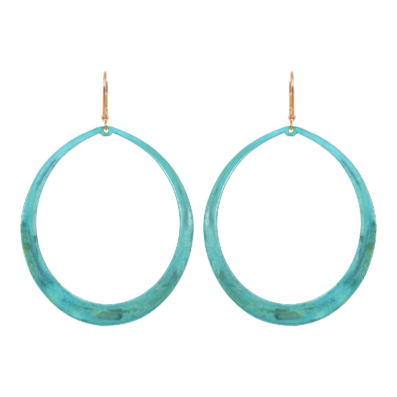 Classic Round Earrings-Verdi Meli Earrings