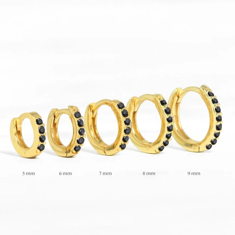 Gold-Black Diamond 8mm