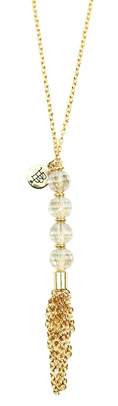 Stylish Beaded Necklace-The Champagne Mimi Necklace