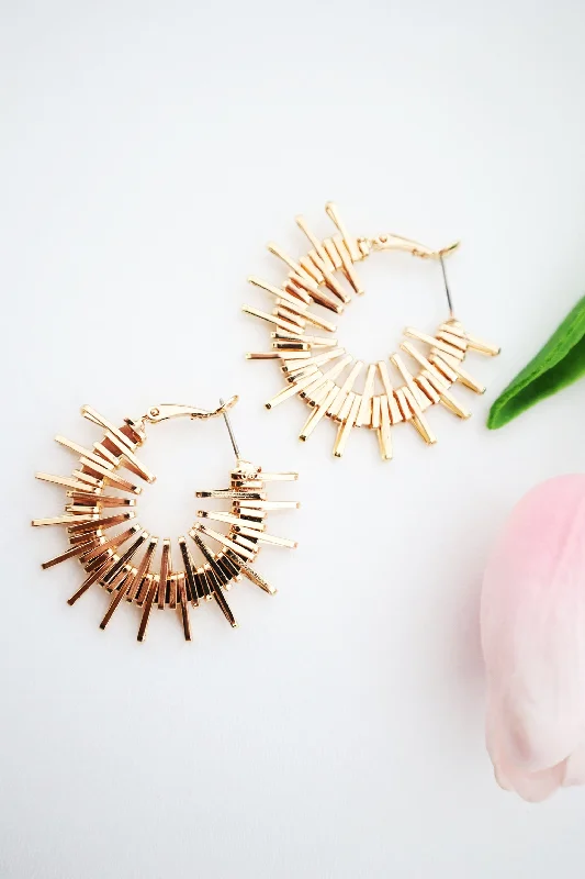 Elegant Stud Earrings-Spike Earring