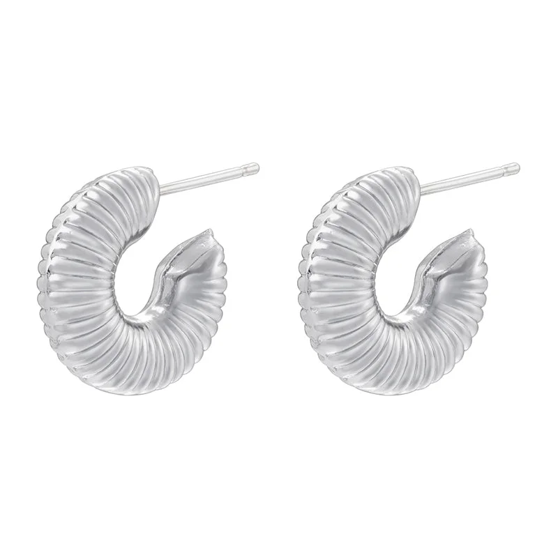 Ve1207 White Gold Color Thread 1 Pair