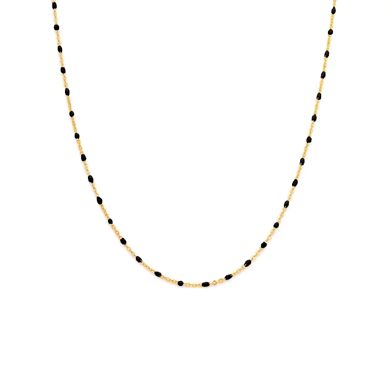 Chunky Gold Necklace-Candy Chain Necklace | Licorice & Goldfill