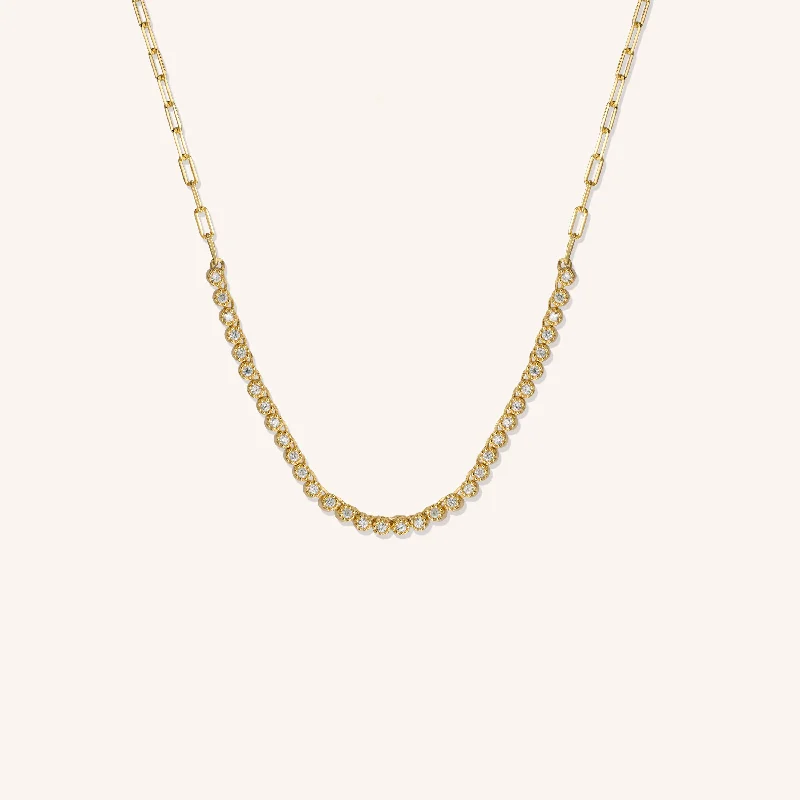 Classic Beaded Necklace-Gold Digger Necklace