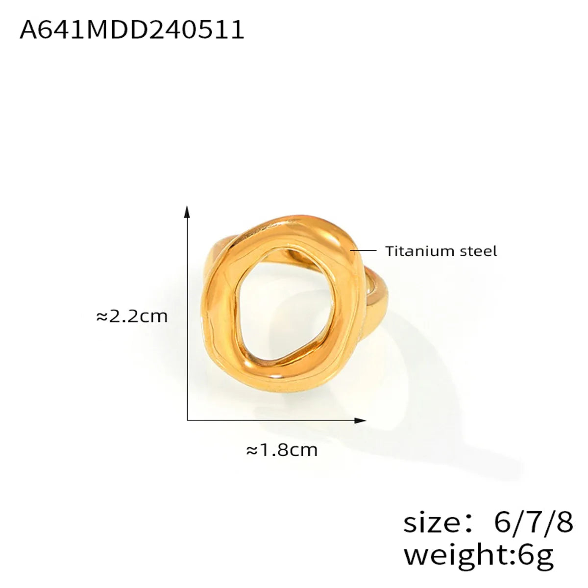 Gold, Small Size Ring