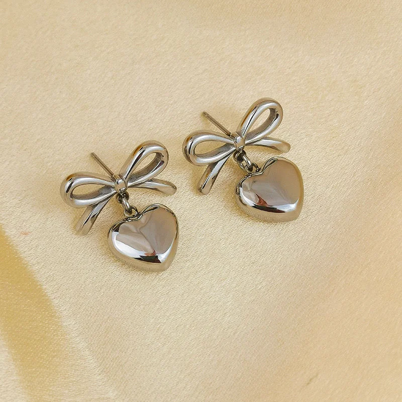 Bow Love Silver