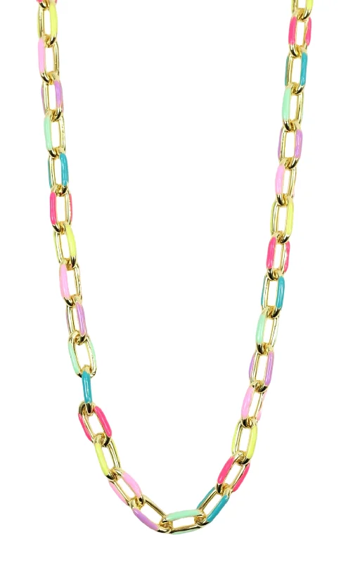 Simple Bar Necklace-The Lennox Necklace - Multi