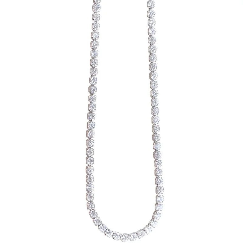 Sterling Silver Necklace-Dallas Necklace