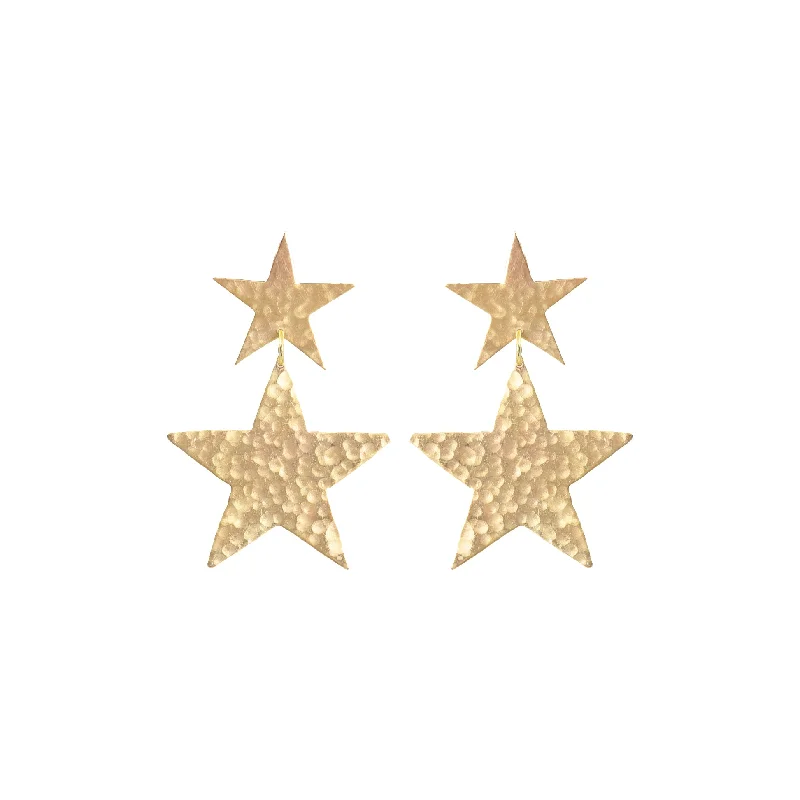 Unique Drop Earrings-Shooting Star Earrings