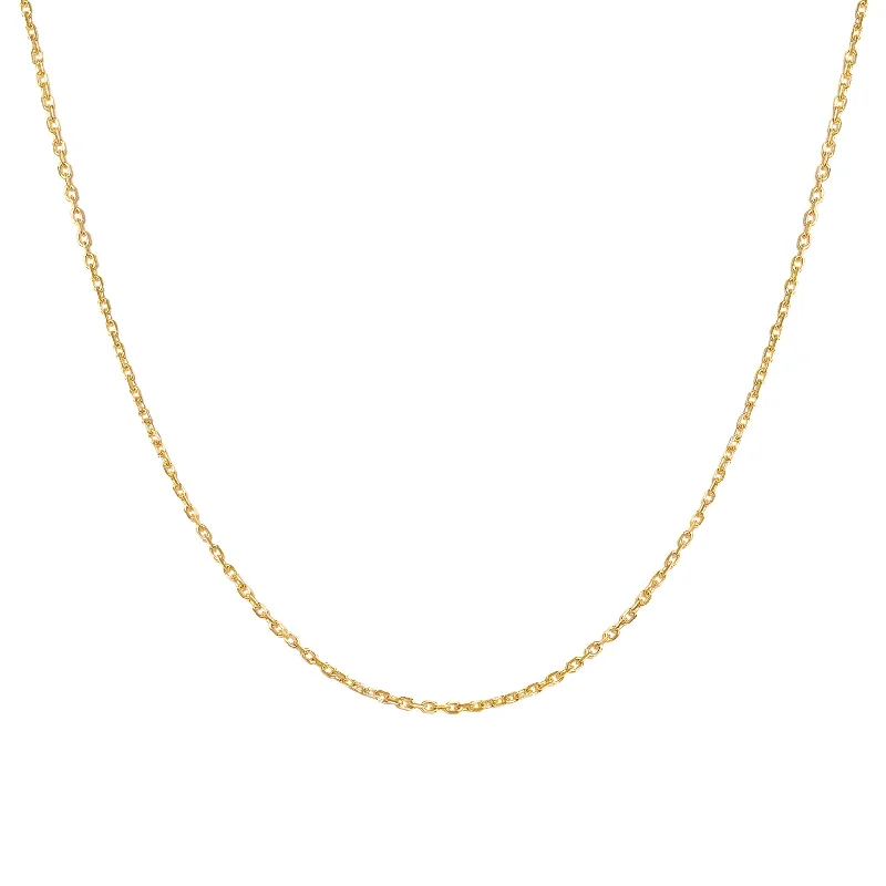 Opal Gemstone Necklace-Silken Rolo Necklace | Solid 14k Gold