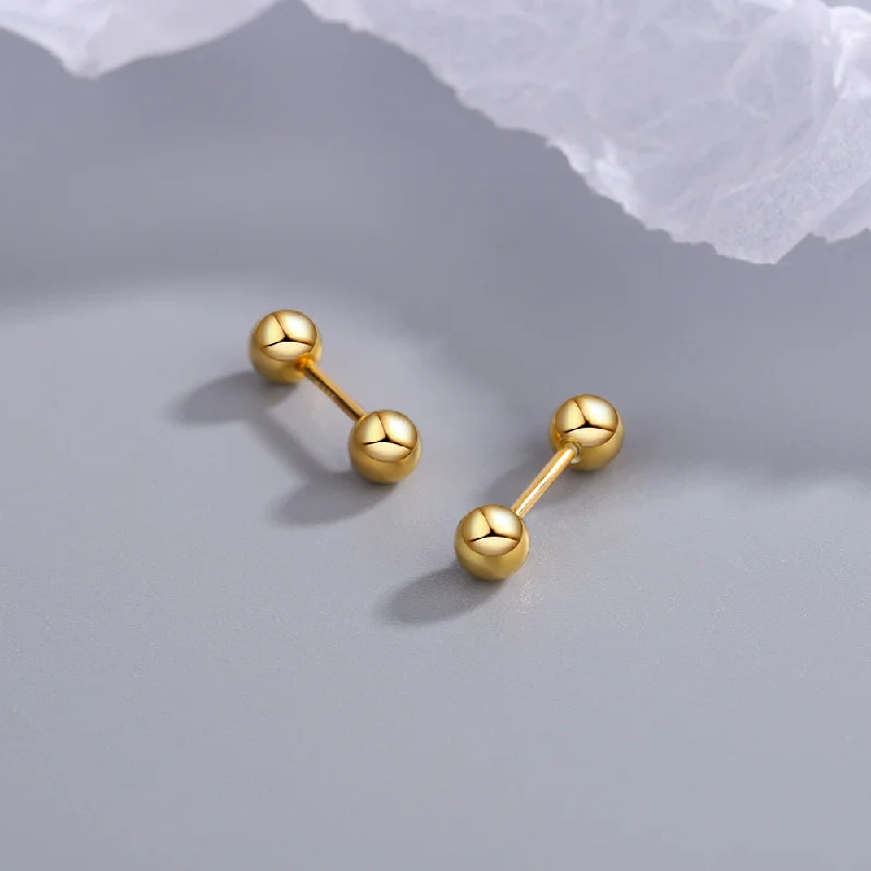 Round Beads Golden 4mm