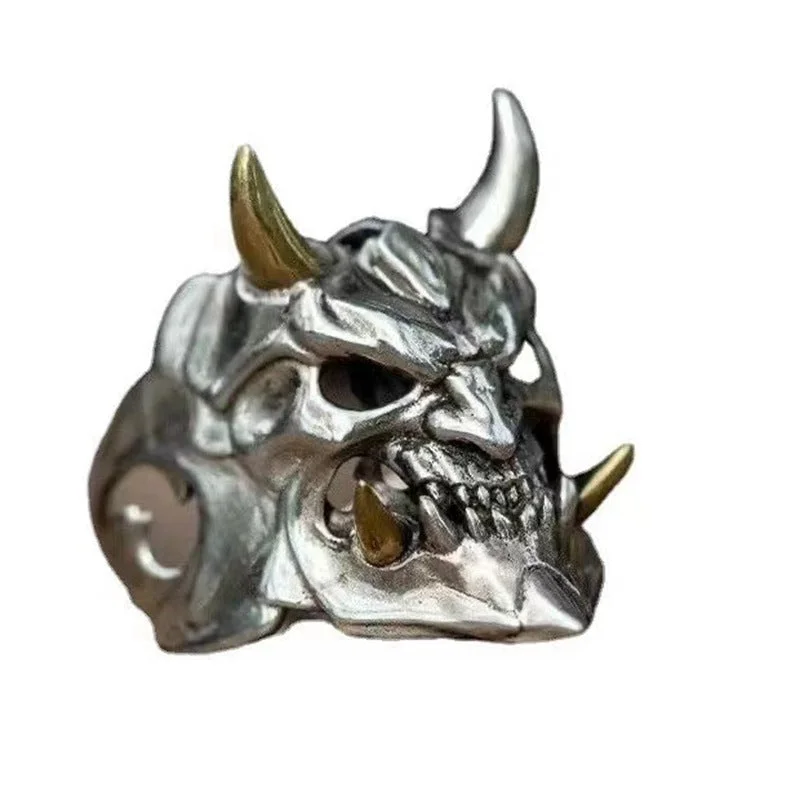 Mask Prajna Ring Skull