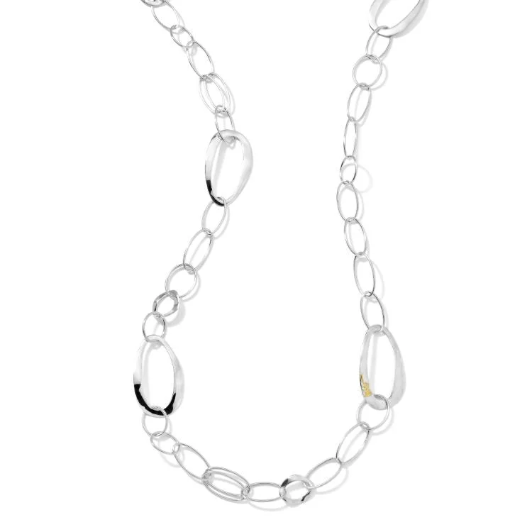 Minimalist Diamond Necklace-925 Classico Link Chain Necklace