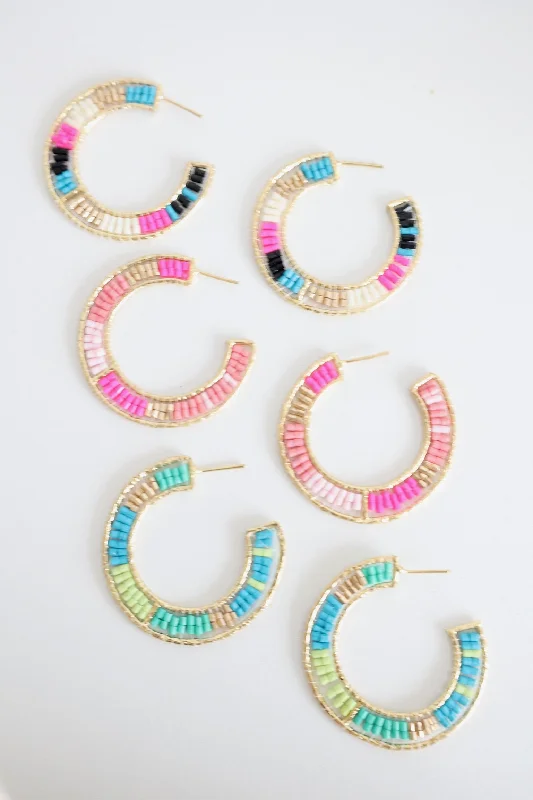 Everyday Hoop Earrings-Sunny Days Hoops