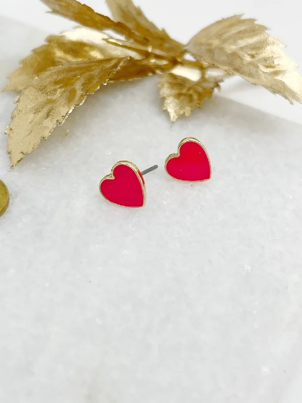 Gemstone Dangle Earrings-All The Love Studs