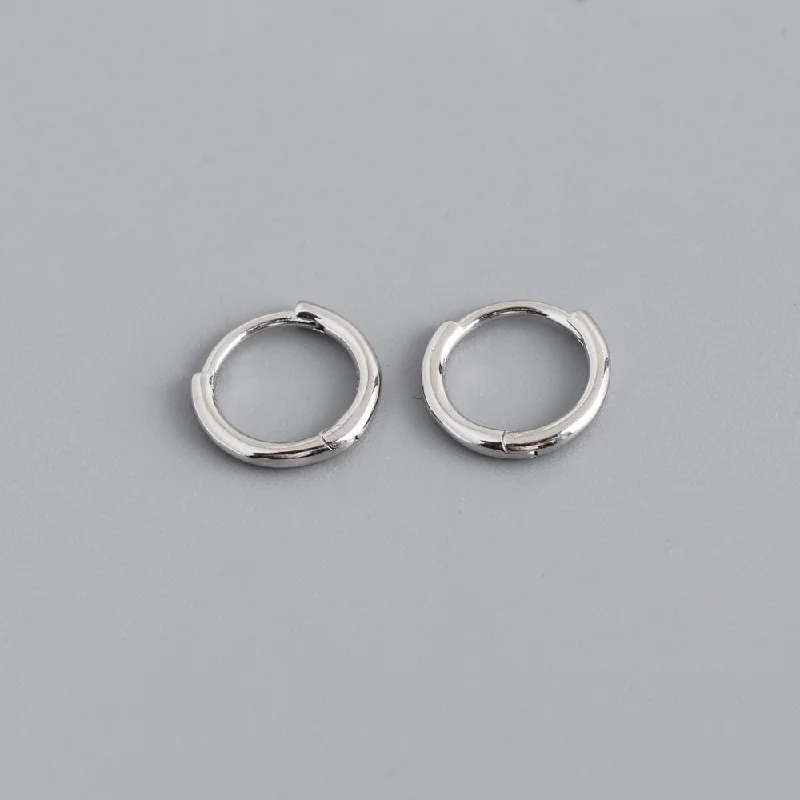 Inner Diameter 8mm (White Gold Color)