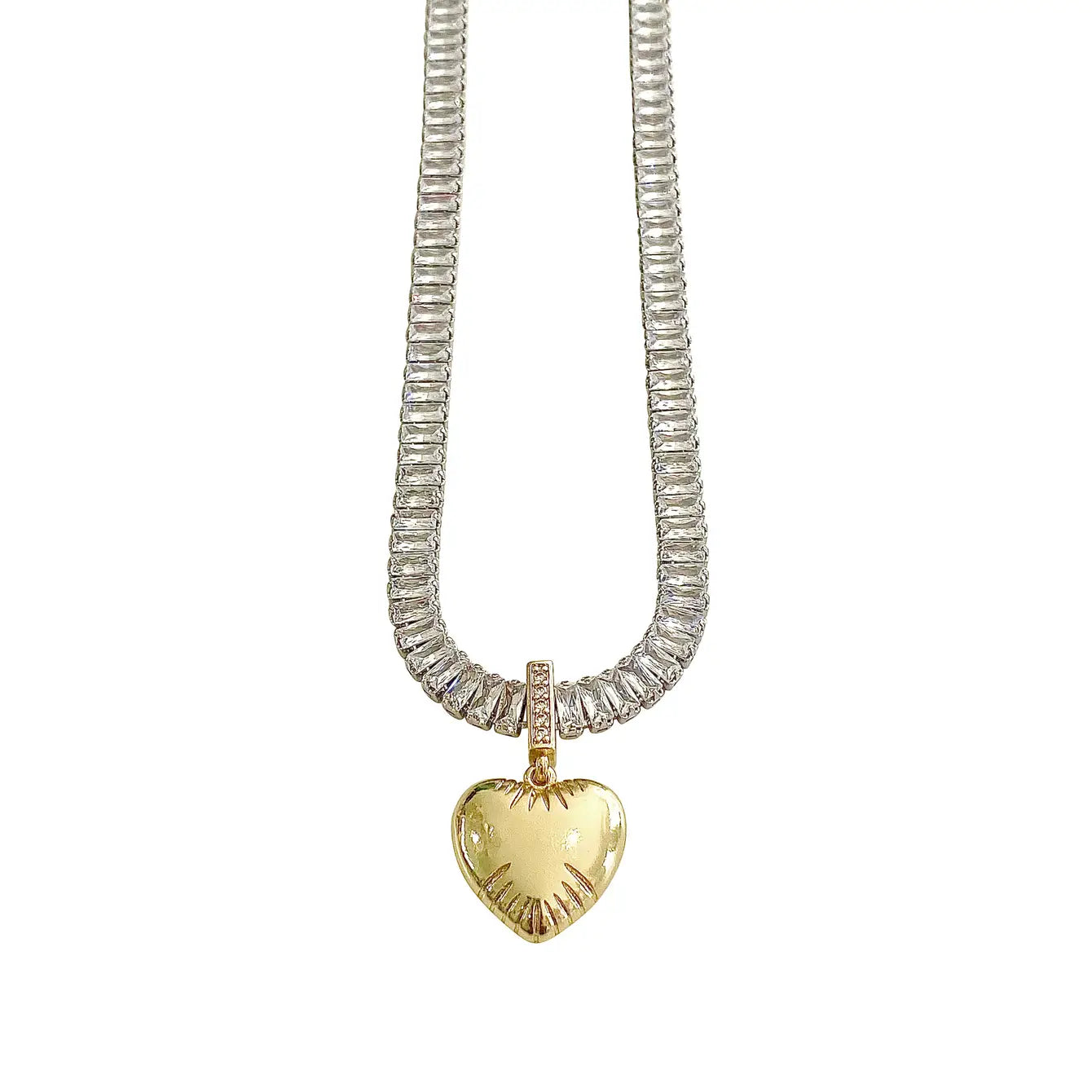 Heart Shaped Necklace-Myra Necklace