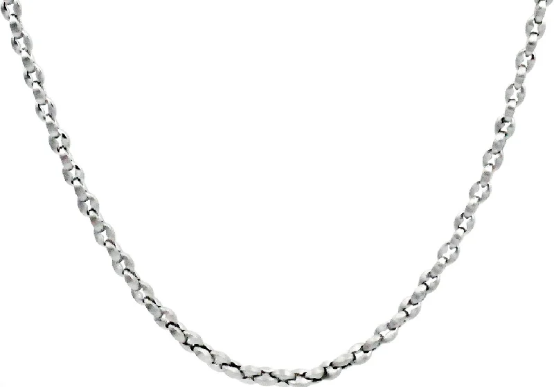 Tropical Necklace for Summer-Mens Stainless Steel Link Chain Necklace