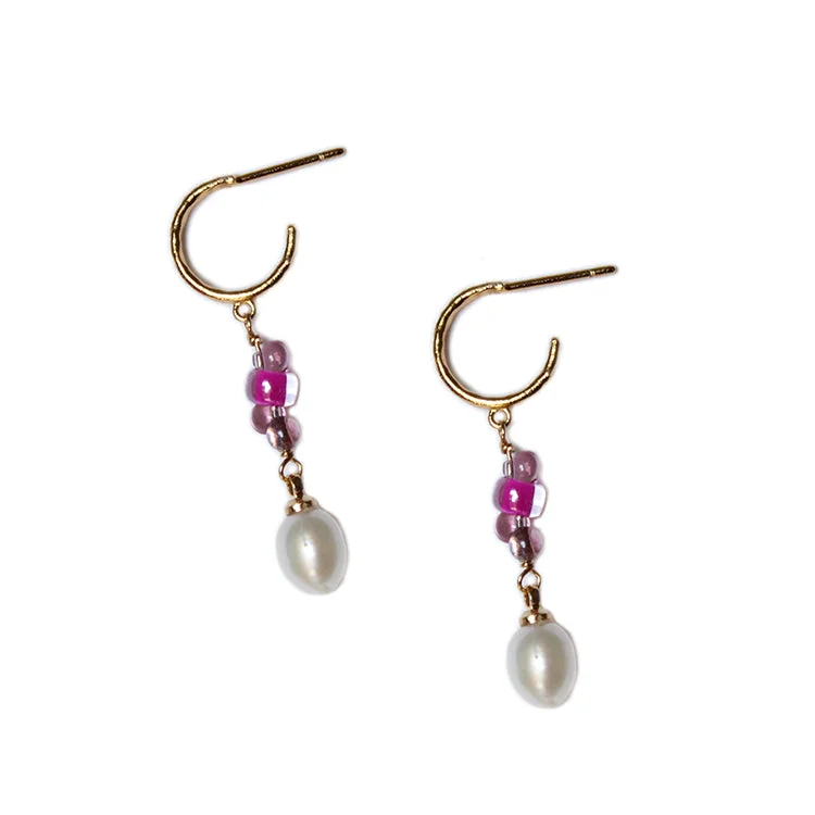 Vintage Gemstone Earrings-Aurora Earring / Heather